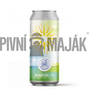 Elektrárna Sunrise IPA 9° 0,5l plech - karton