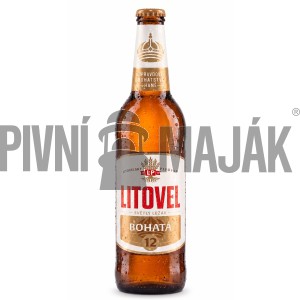 Litovel Bohatá 12° 0,5l - přepravka
