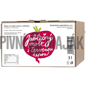 Mošt Jablko a řepa 3l