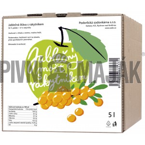 Mošt Jablko a rakytník 5l