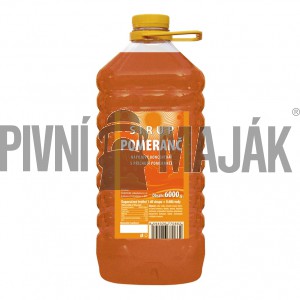 Podorlická sodovkárna - Sirup Pomeranč 6kg (5l)