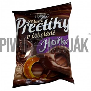 Preclíky v hořké čokoládě 50g