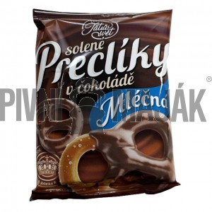 Preclíky v mléčné čokoládě 50g