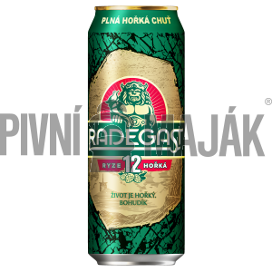Radegast Ryze Hořká 12  0,5l plech - shrink