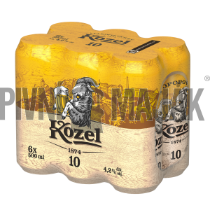 Velkopopovický Kozel 10° 0,5 plech - shrink