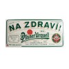 Plechová cedule Na zdraví! - 3D