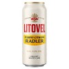 Litovel Černý citron Radler 0,5l plech - karton