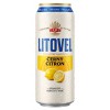 Litovel Černý citron nealko 0,5l plech - karton